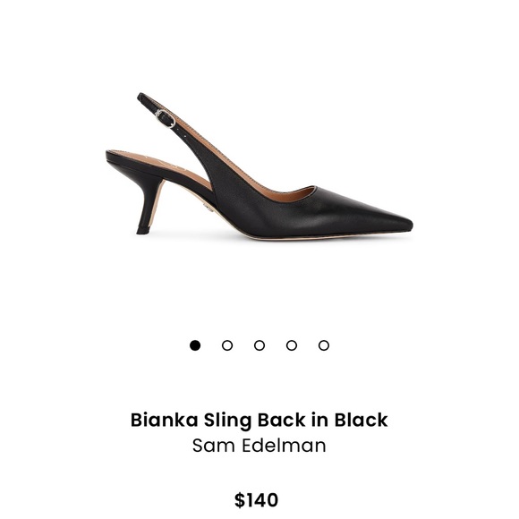 Sam Edelman Bianka Sling Back Heel - Picture 1 of 4